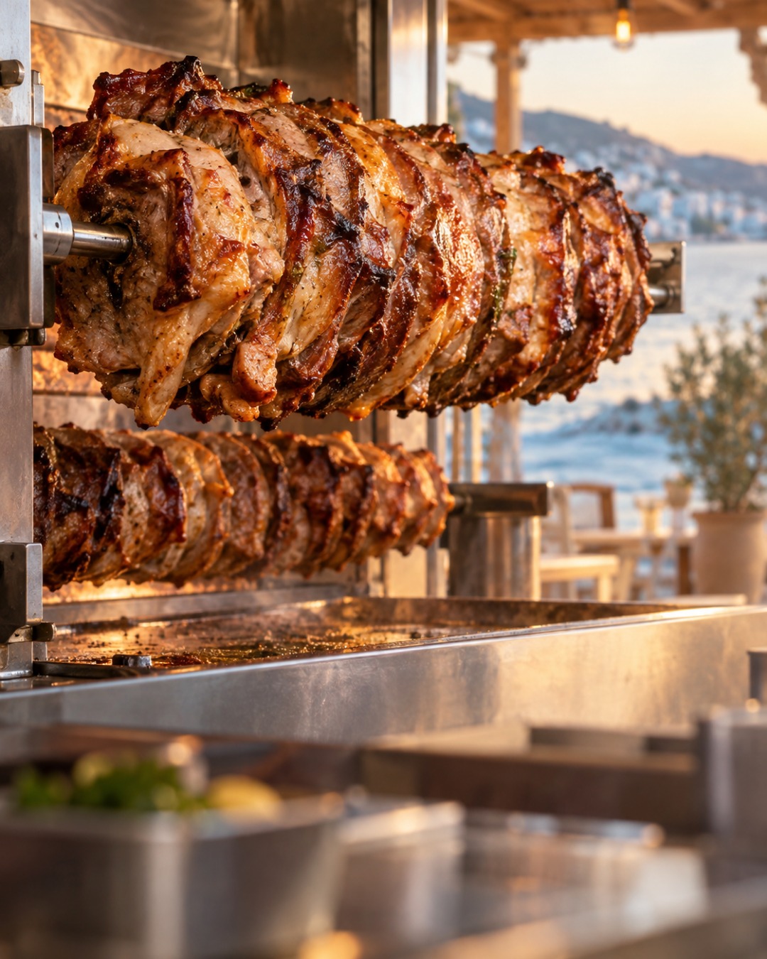 Το Bouloukos ετοιμάζεται για street food με σούβλες